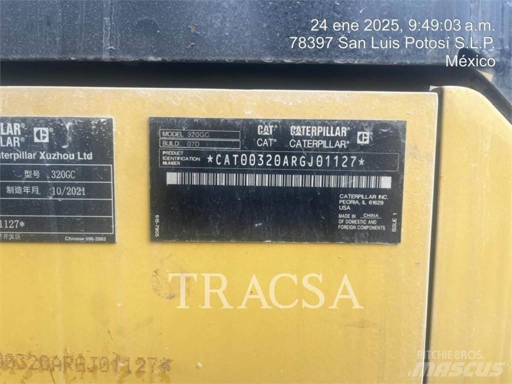 CAT 320GC Gravemaskiner på larvebånd