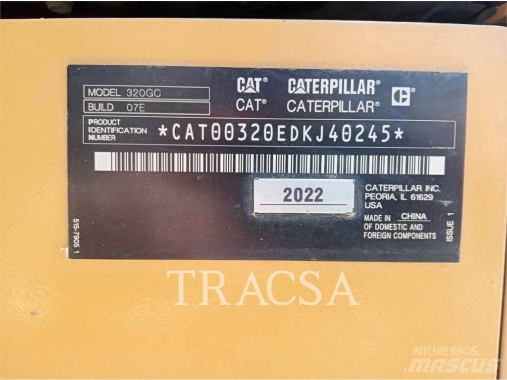 CAT 320GC Gravemaskiner på larvebånd
