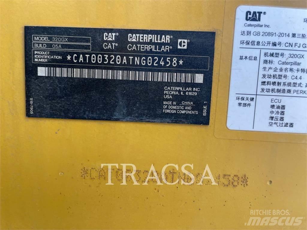 CAT 320GX Gravemaskiner på larvebånd
