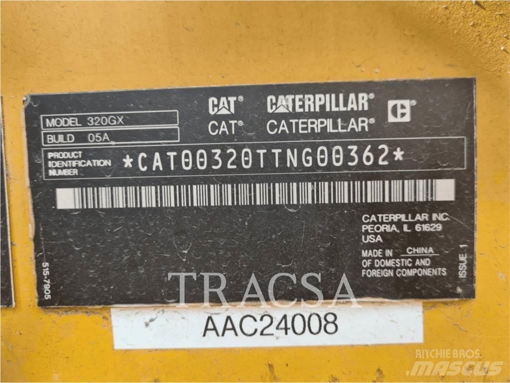 CAT 320GX Gravemaskiner på larvebånd