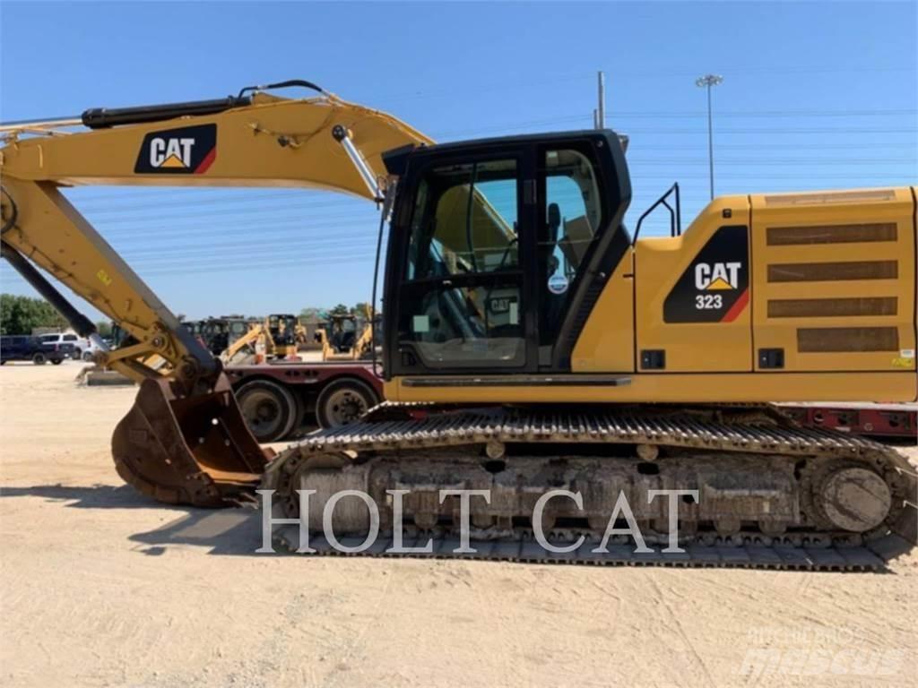 CAT 323 Gravemaskiner på larvebånd