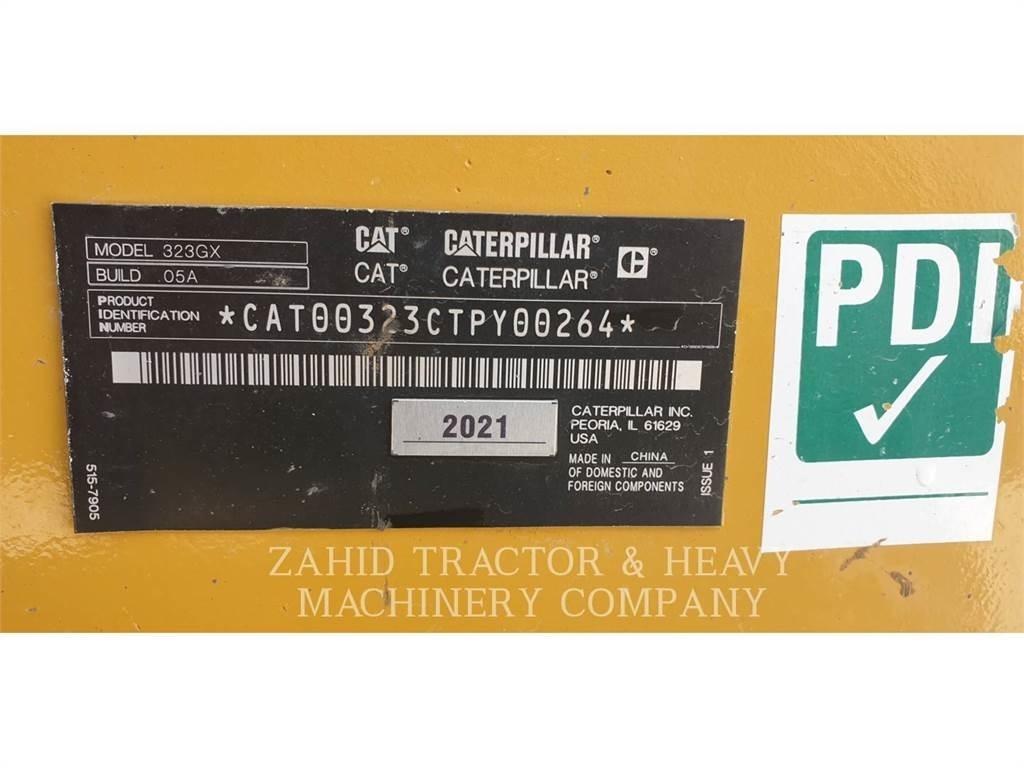 CAT 323-05GX Gravemaskiner på larvebånd