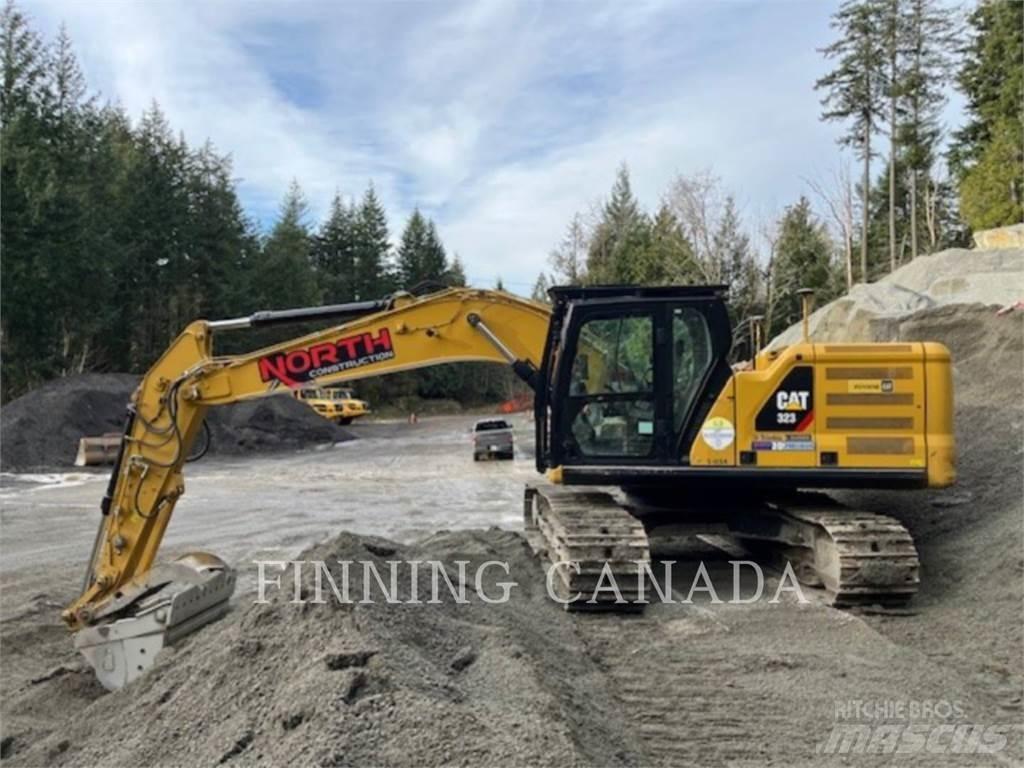 CAT 323-07 Gravemaskiner på larvebånd