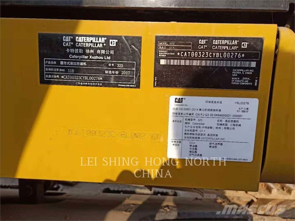 CAT 323-07 Gravemaskiner på larvebånd