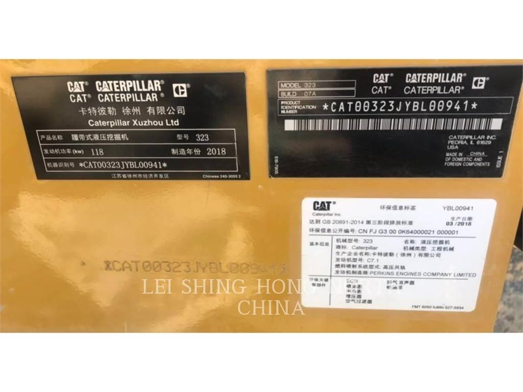 CAT 323-07 Gravemaskiner på larvebånd