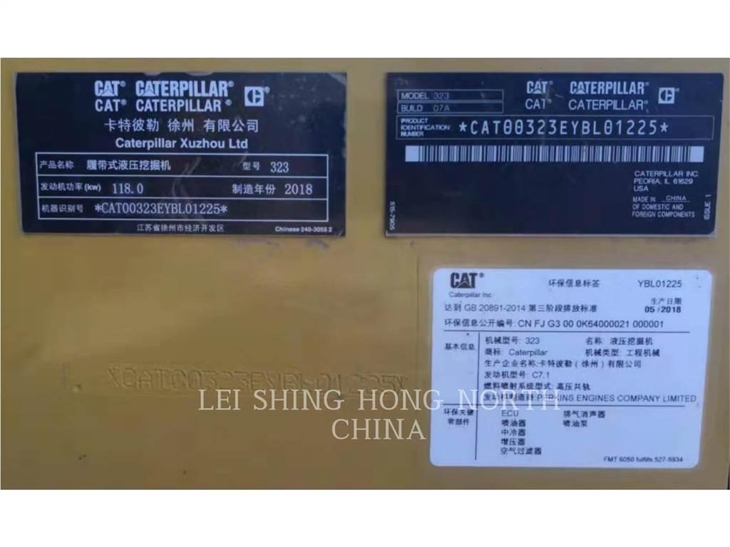 CAT 323-07 Gravemaskiner på larvebånd