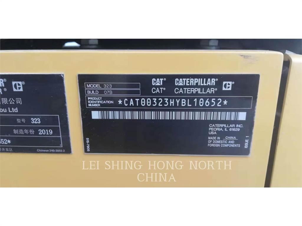 CAT 323-07 Gravemaskiner på larvebånd