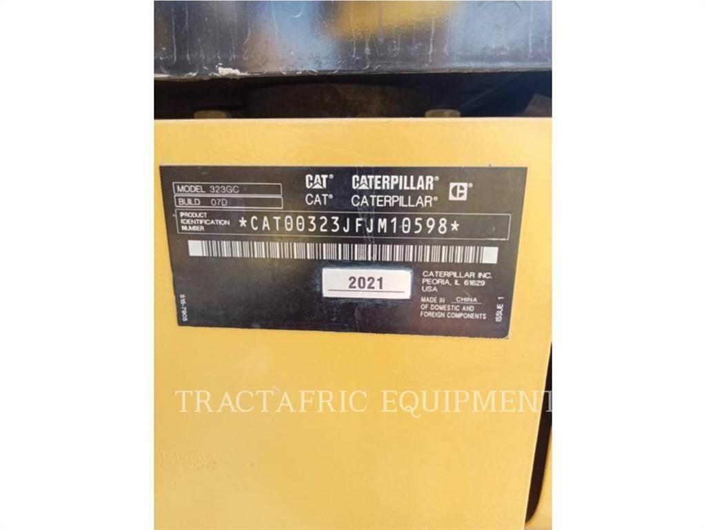 CAT 323-07GC Gravemaskiner på larvebånd