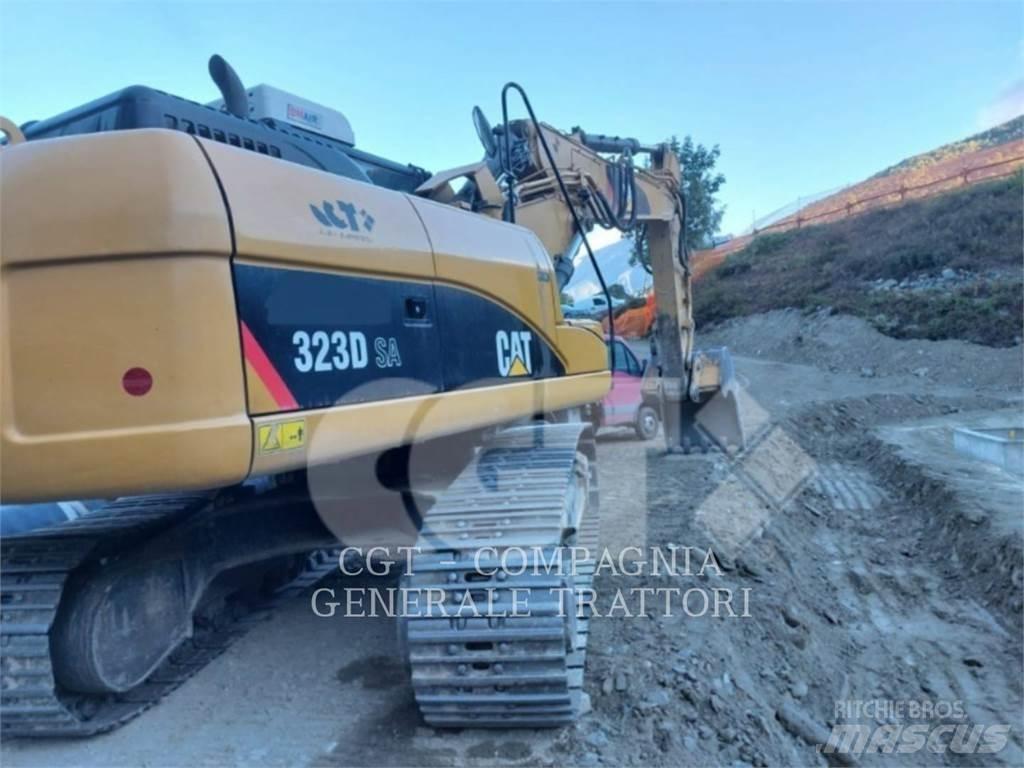 CAT 323DSA Gravemaskiner på larvebånd
