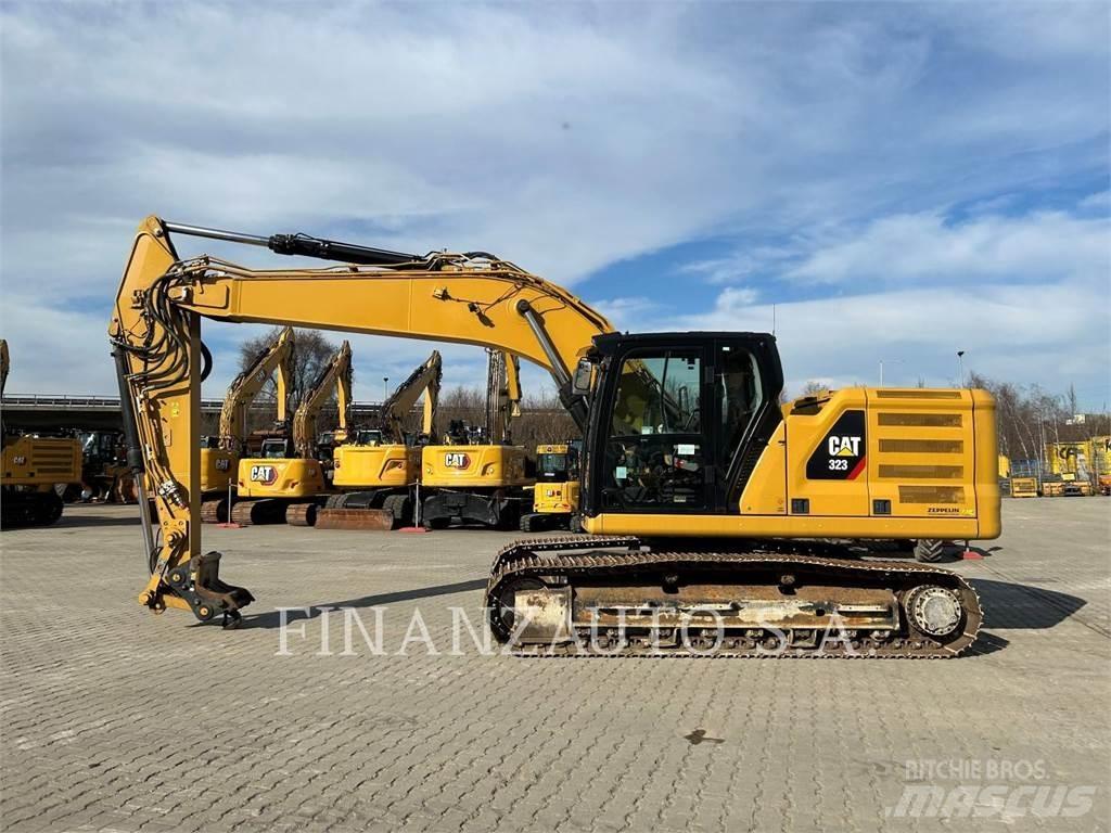 CAT 323E Gravemaskiner på larvebånd