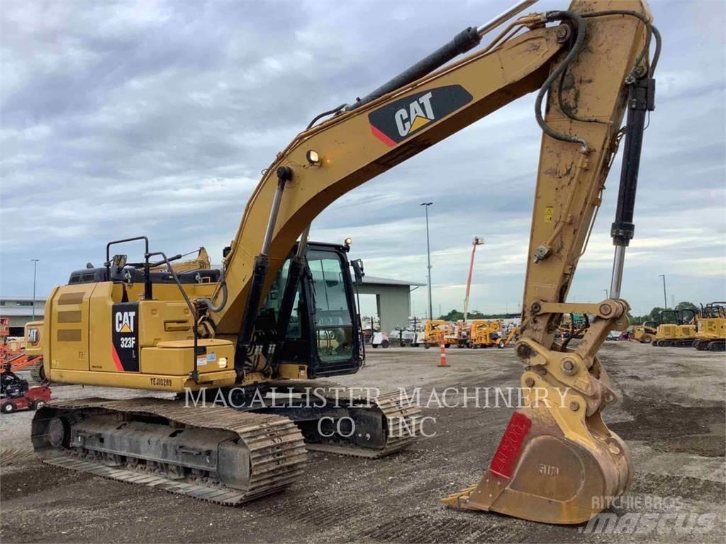 CAT 323FL Gravemaskiner på larvebånd