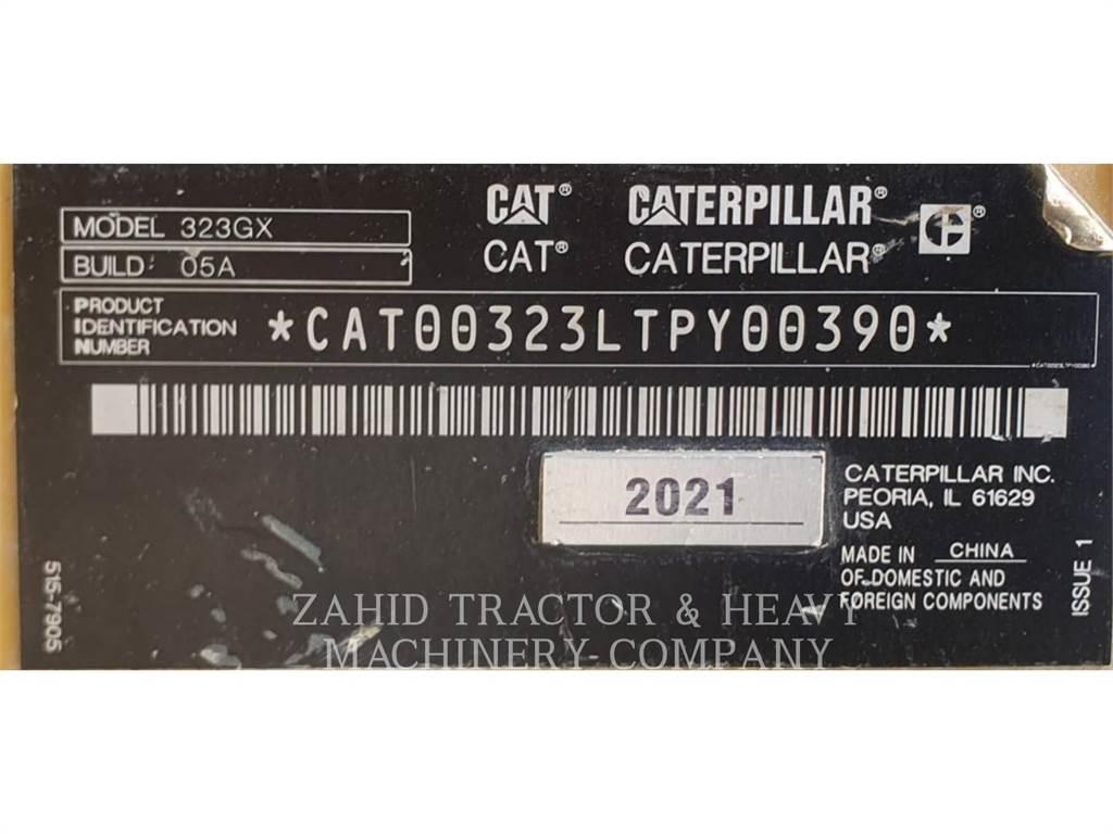 CAT 323GX Gravemaskiner på larvebånd