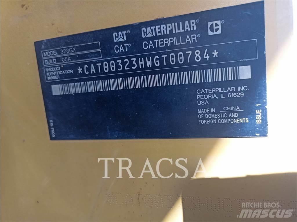 CAT 323GX Gravemaskiner på larvebånd