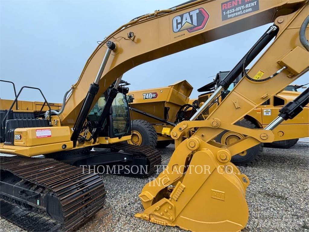 CAT 326 Gravemaskiner på larvebånd