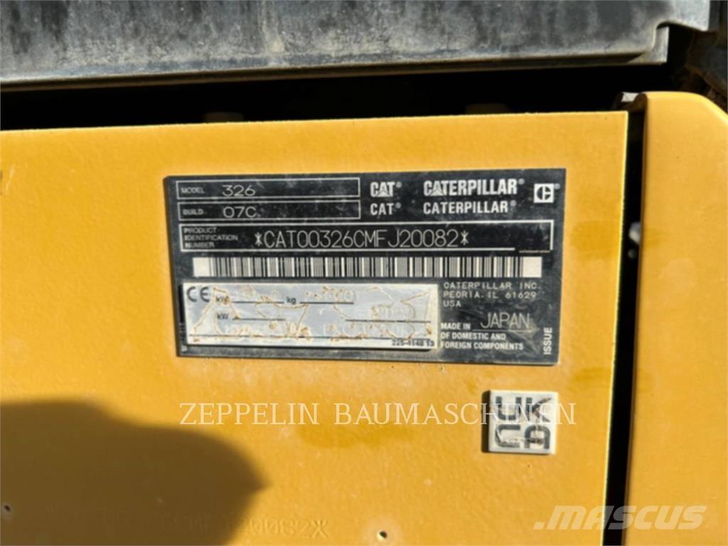 CAT 326-07 Gravemaskiner på larvebånd