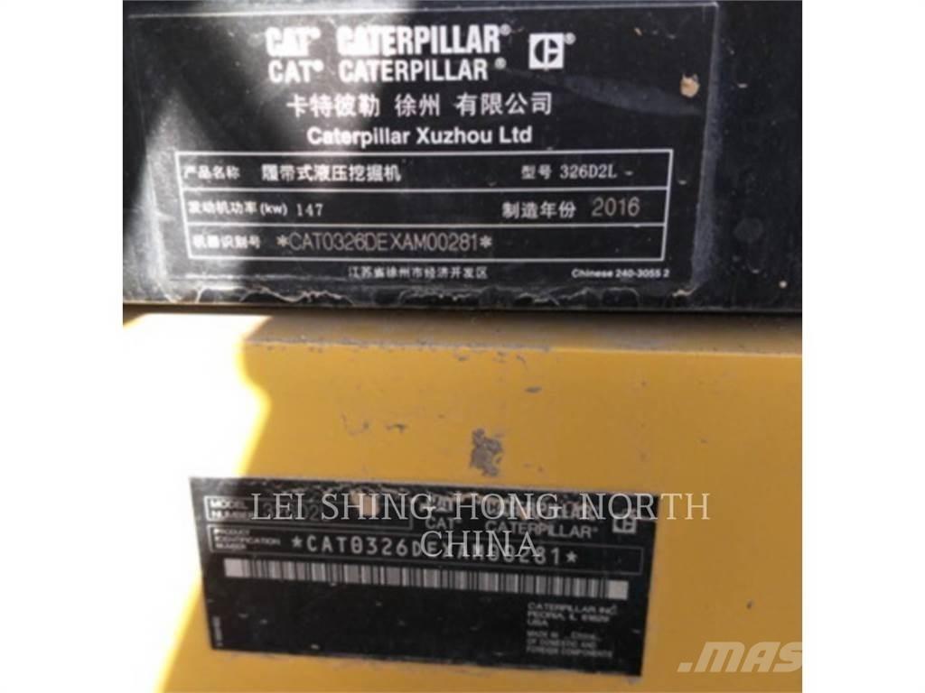 CAT 326D2L Gravemaskiner på larvebånd