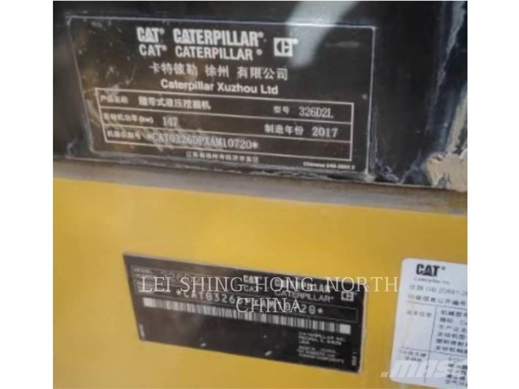CAT 326D2L Gravemaskiner på larvebånd