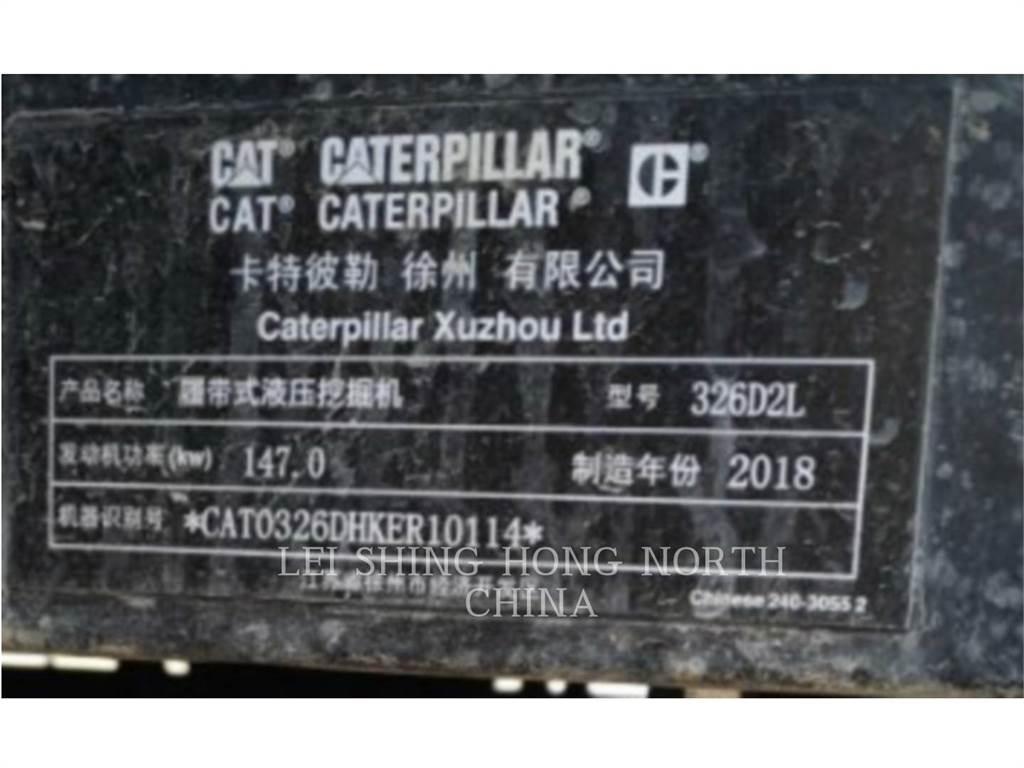 CAT 326D2L Gravemaskiner på larvebånd