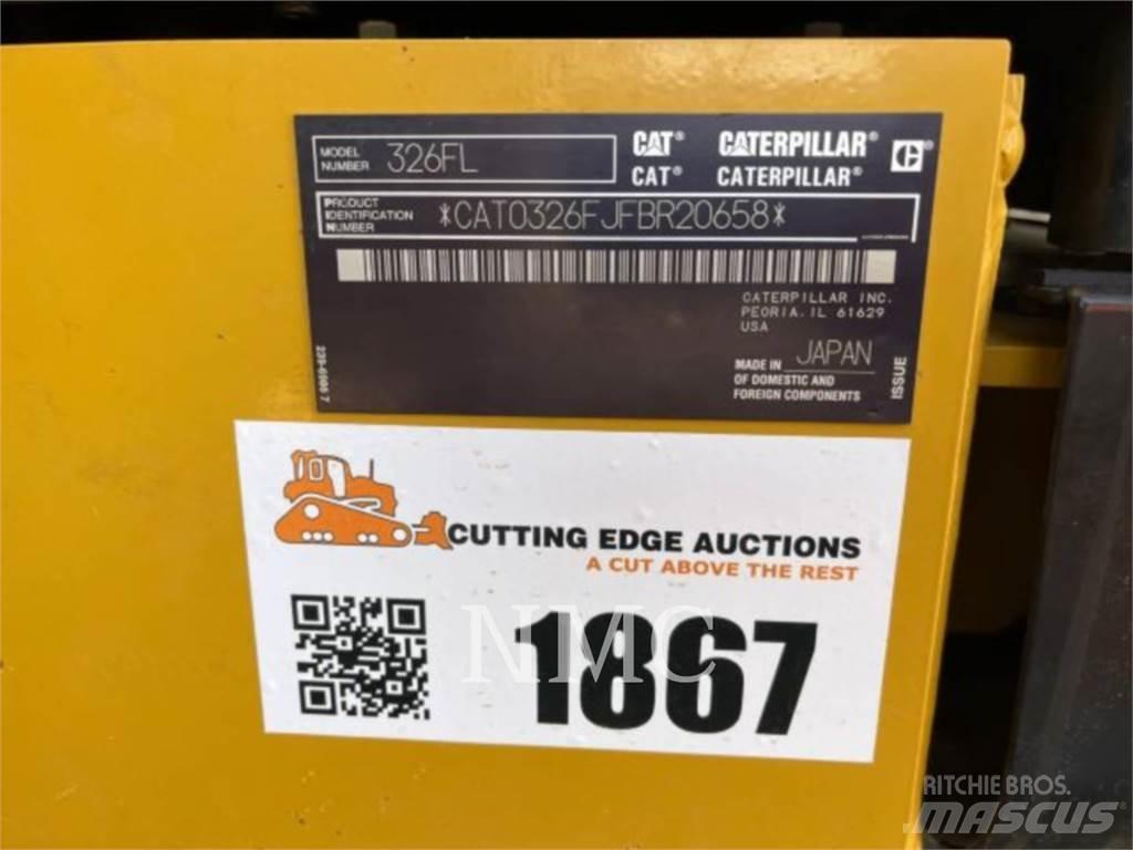 CAT 326FL Gravemaskiner på larvebånd