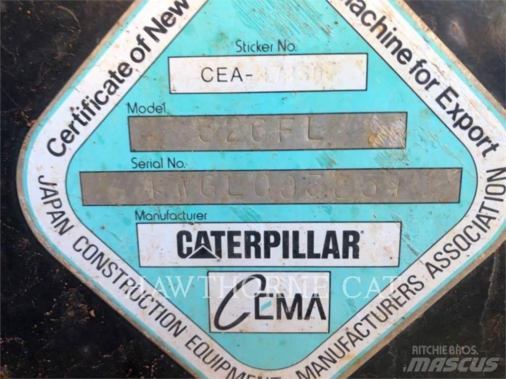 CAT 326FL Gravemaskiner på larvebånd