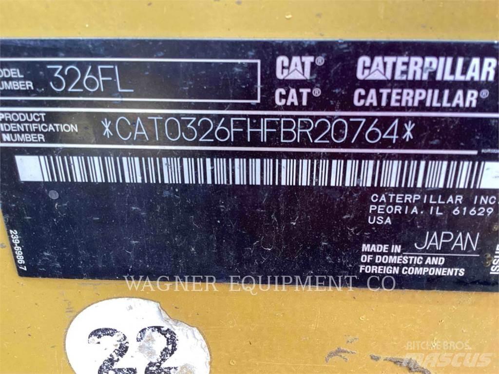 CAT 326FL Gravemaskiner på larvebånd