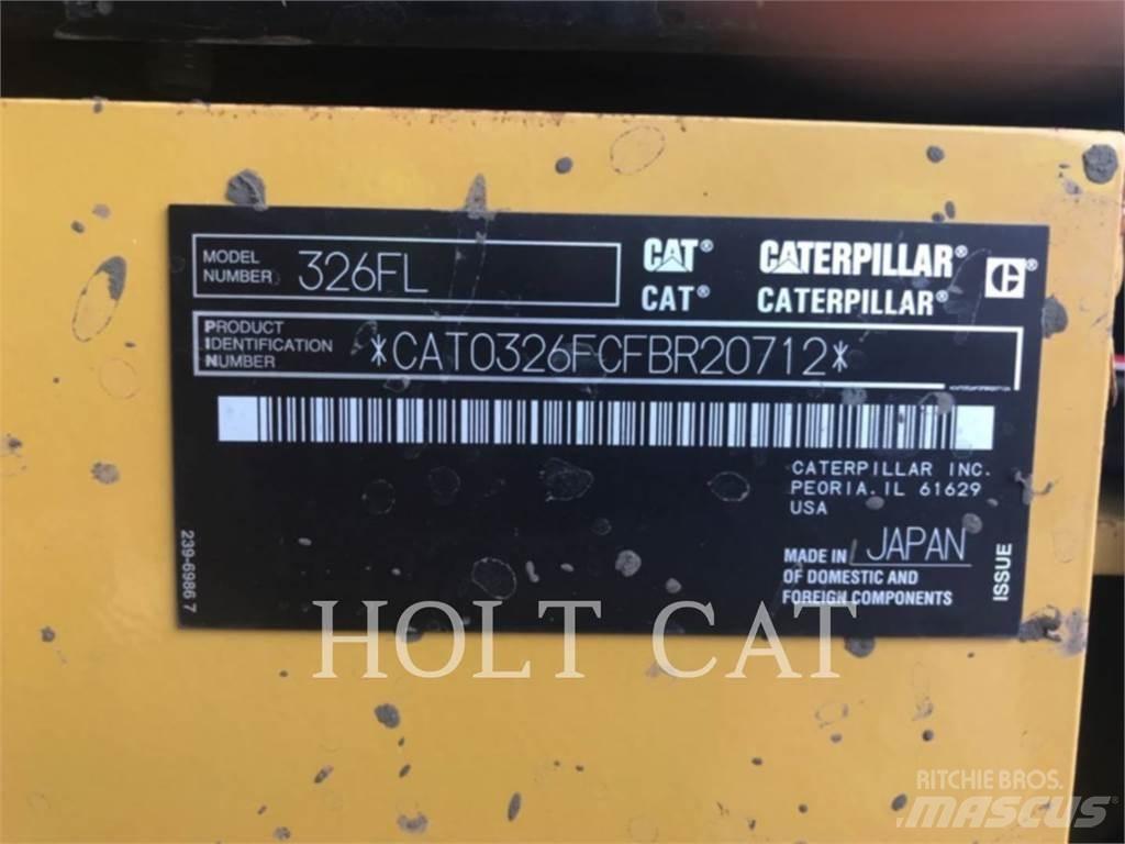 CAT 326FL Gravemaskiner på larvebånd