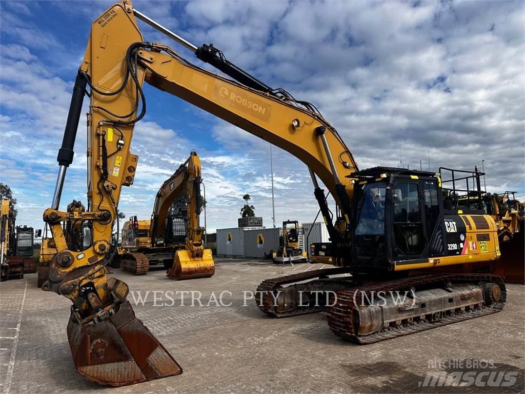 CAT 329DL Gravemaskiner på larvebånd