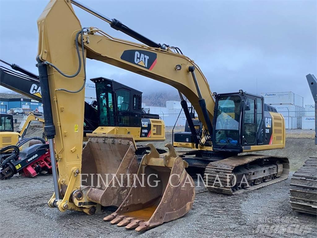 CAT 329E Gravemaskiner på larvebånd