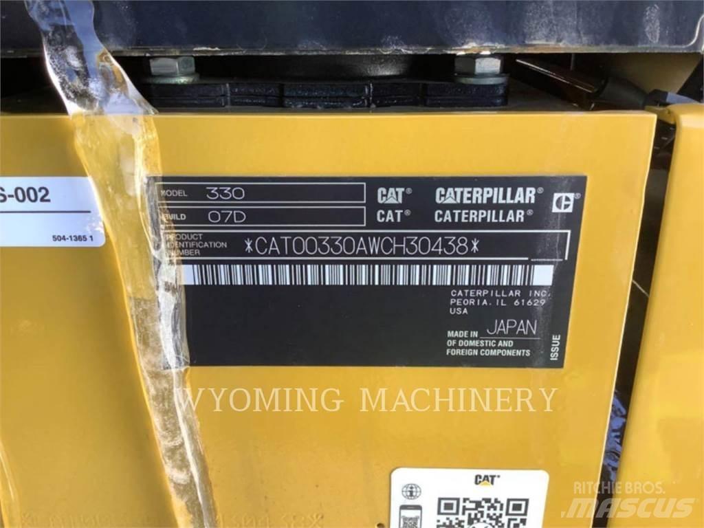 CAT 330 Gravemaskiner på larvebånd