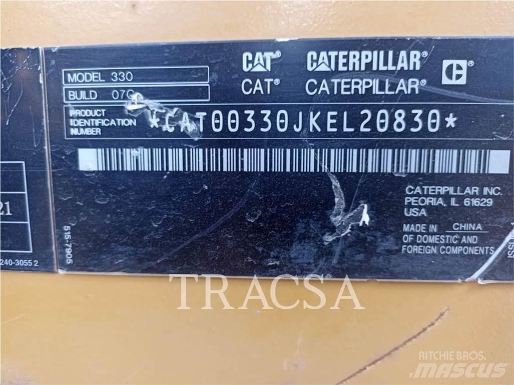 CAT 330 Gravemaskiner på larvebånd