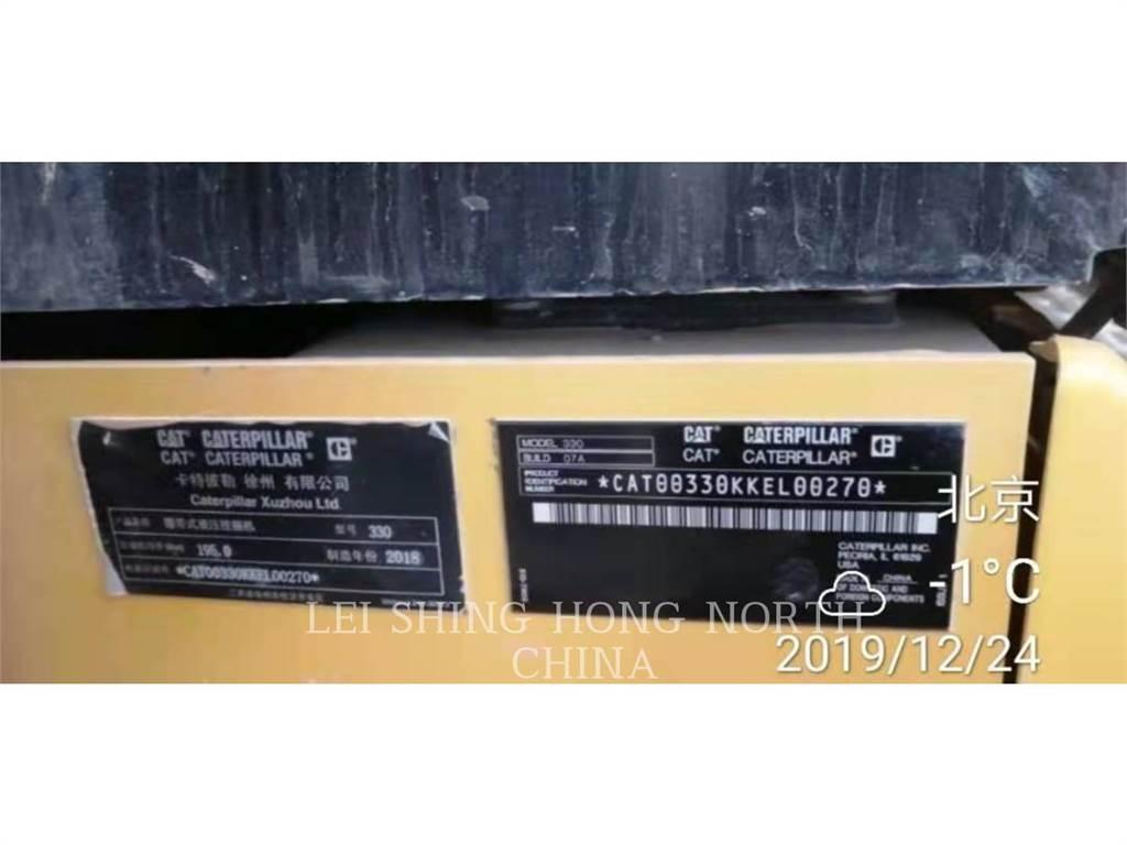 CAT 330-07 Gravemaskiner på larvebånd