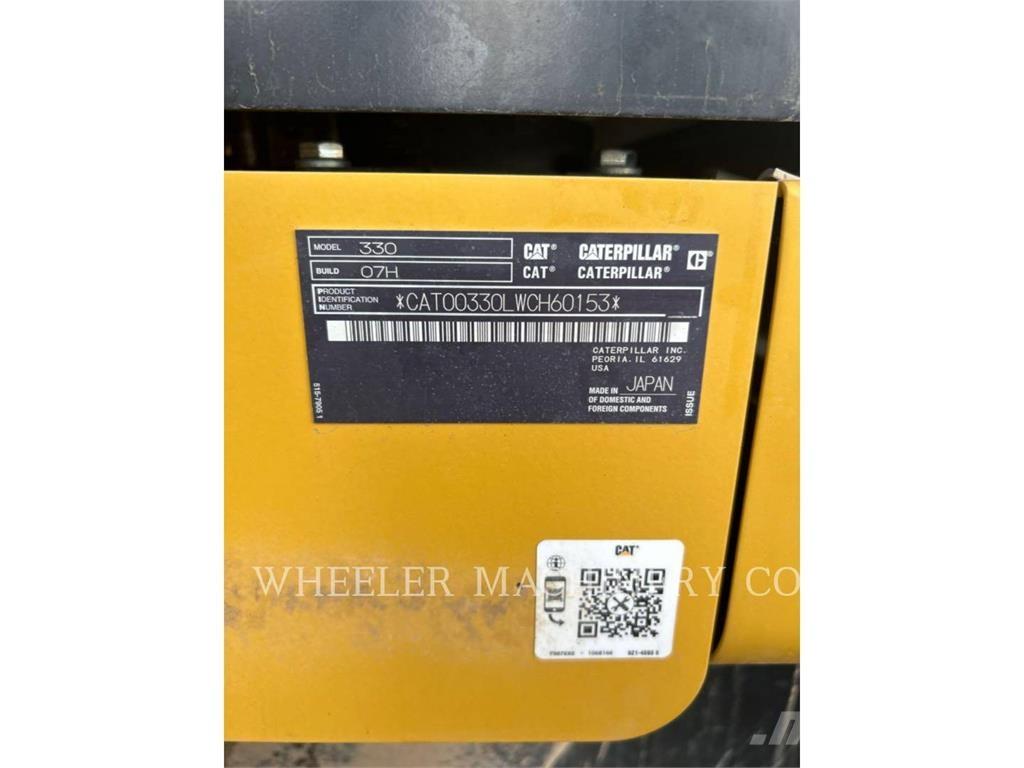 CAT 330 CF Gravemaskiner på larvebånd