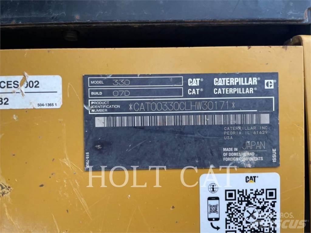 CAT 330 TC Gravemaskiner på larvebånd