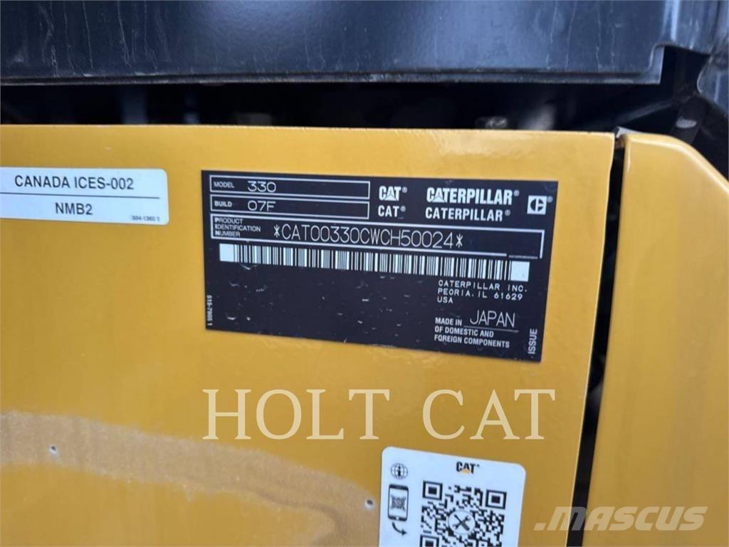 CAT 330 TC Gravemaskiner på larvebånd