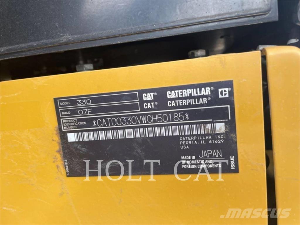 CAT 330 TC Gravemaskiner på larvebånd