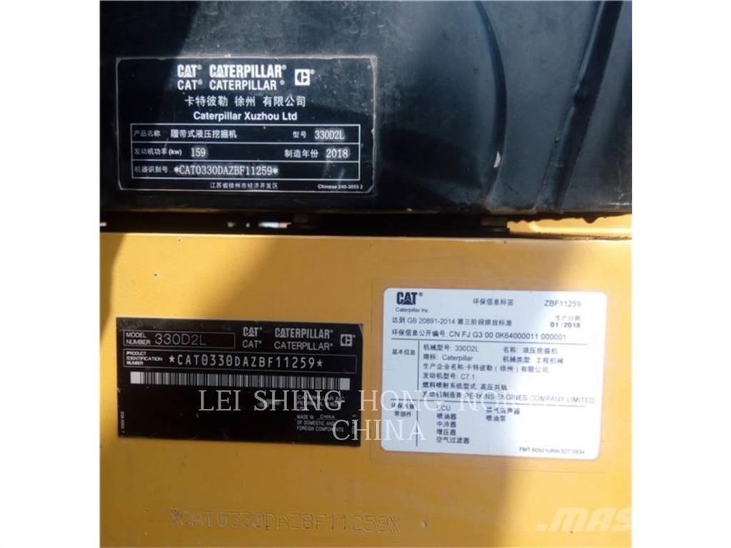 CAT 330D2L Gravemaskiner på larvebånd