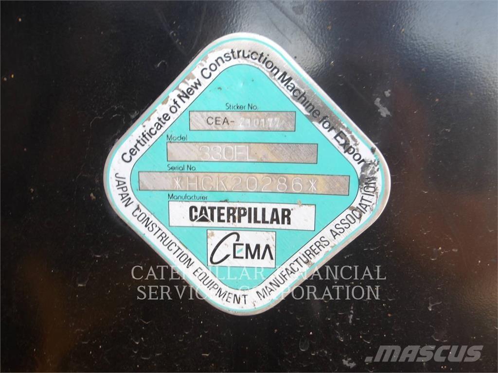 CAT 330FL Gravemaskiner på larvebånd