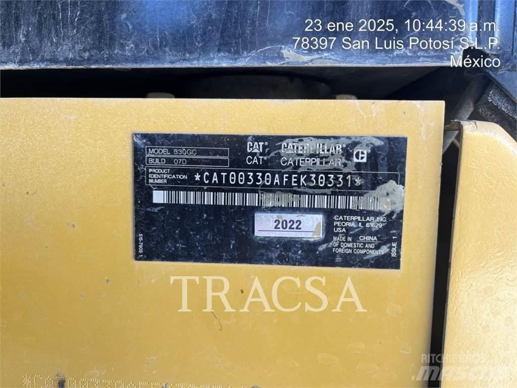 CAT 330GC Gravemaskiner på larvebånd