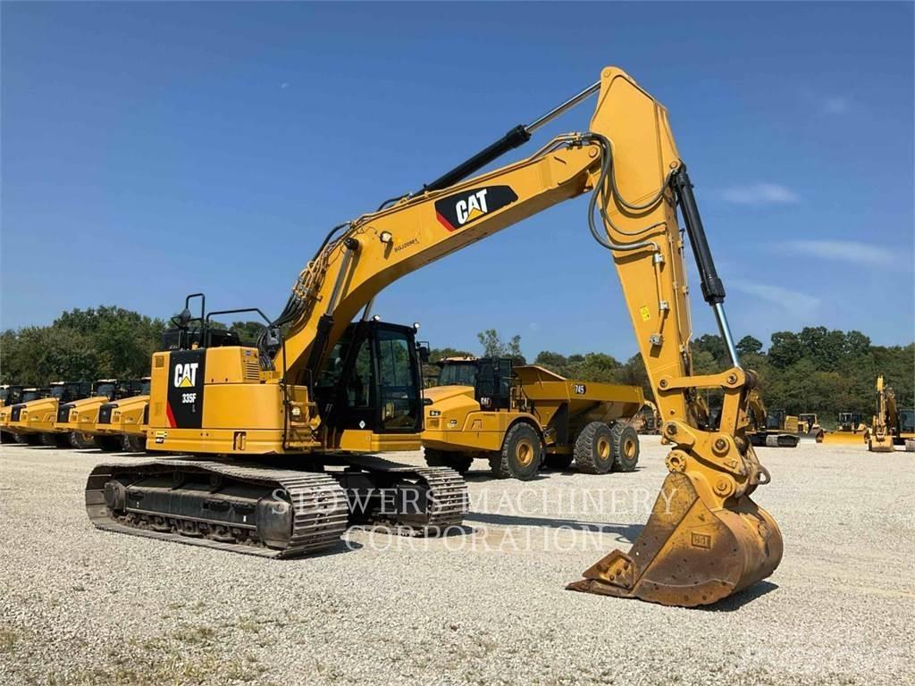 CAT 335FLCR Gravemaskiner på larvebånd