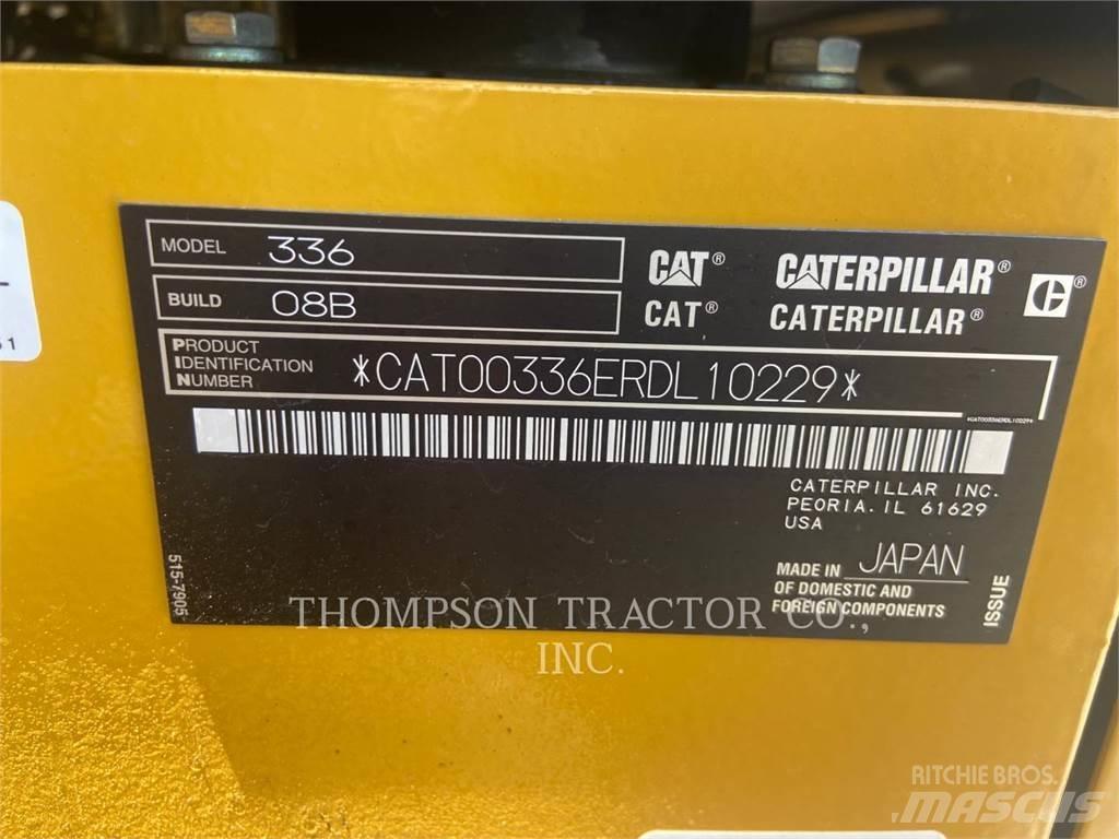 CAT 336 Gravemaskiner på larvebånd