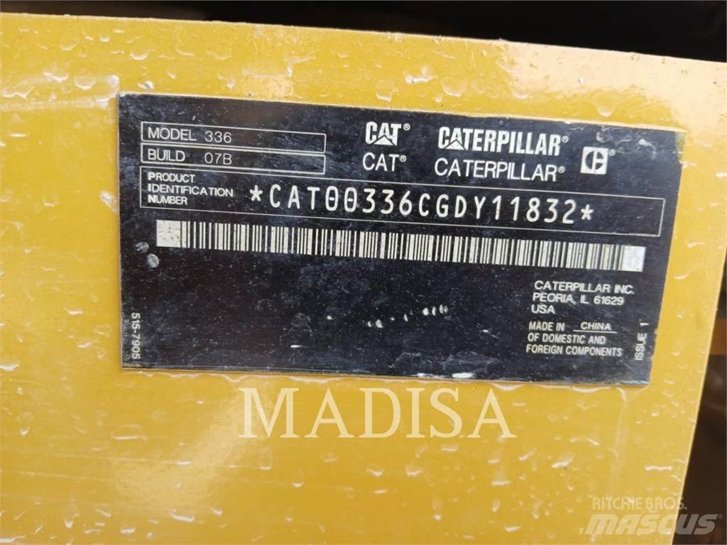CAT 336 Gravemaskiner på larvebånd