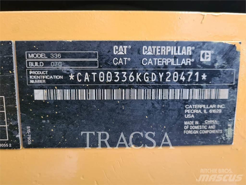 CAT 336 Gravemaskiner på larvebånd