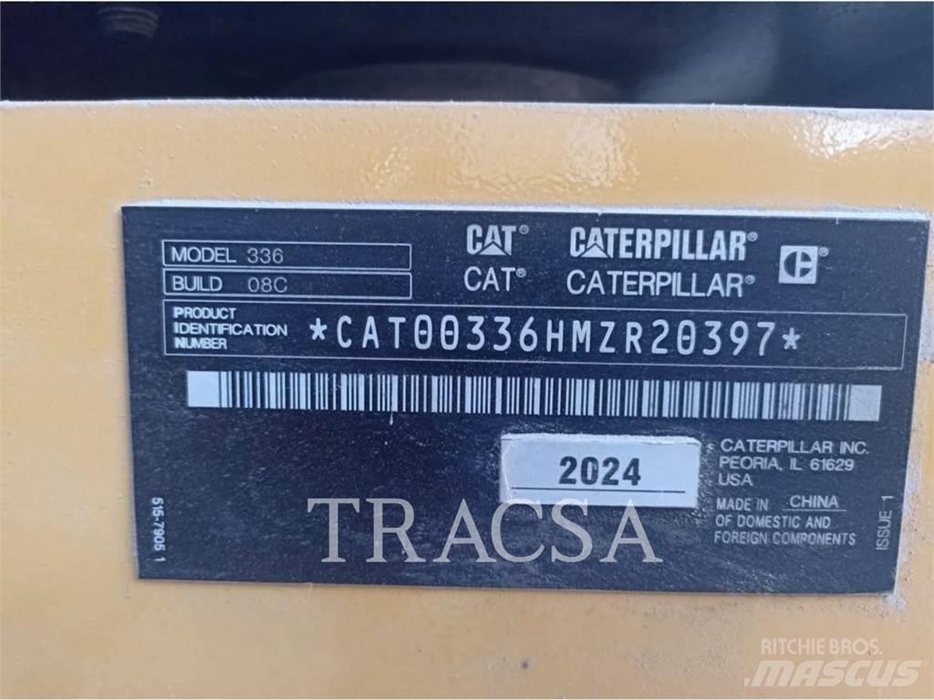 CAT 336 Gravemaskiner på larvebånd