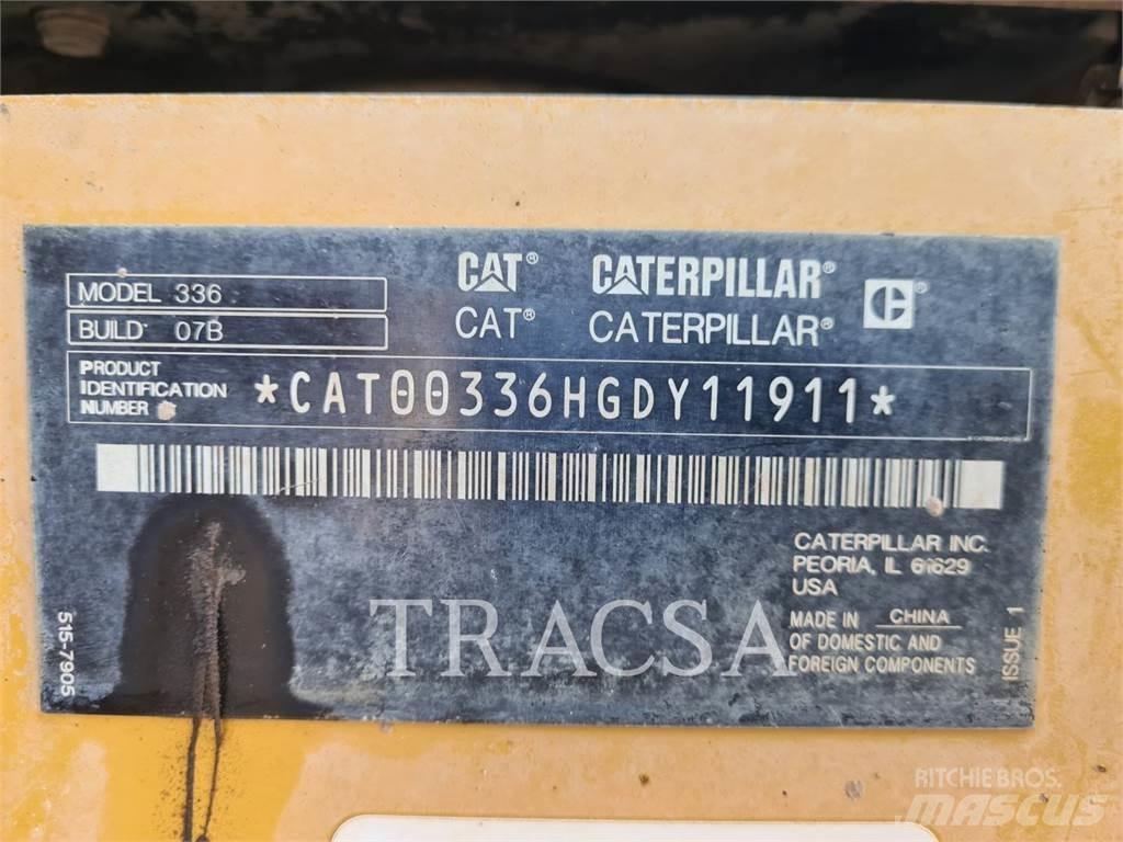 CAT 336 Gravemaskiner på larvebånd