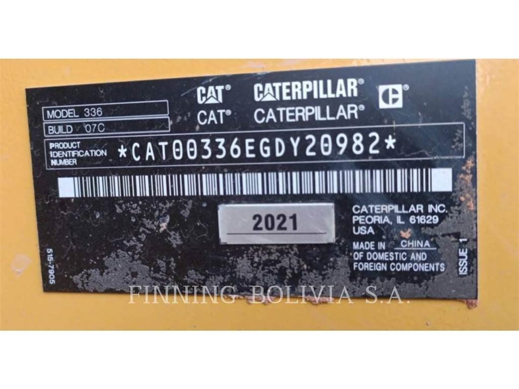 CAT 336-07 Gravemaskiner på larvebånd