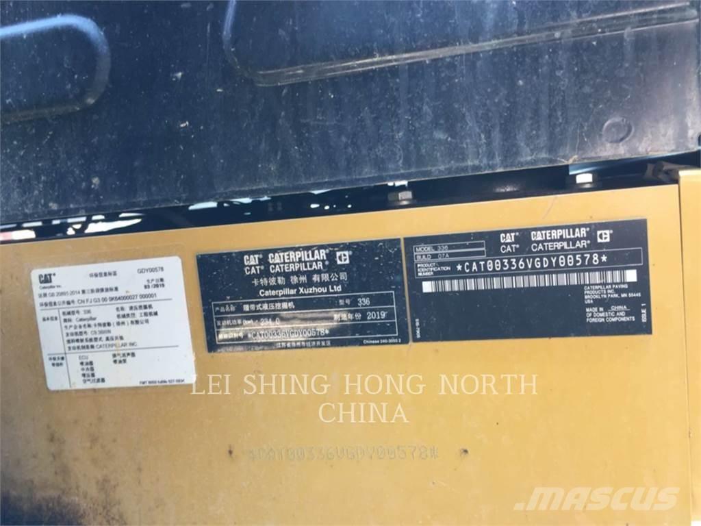 CAT 336-07 Gravemaskiner på larvebånd