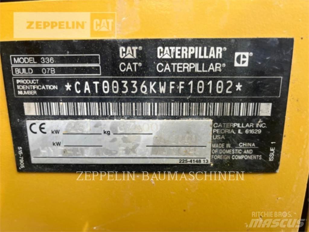 CAT 336-07B Gravemaskiner på larvebånd