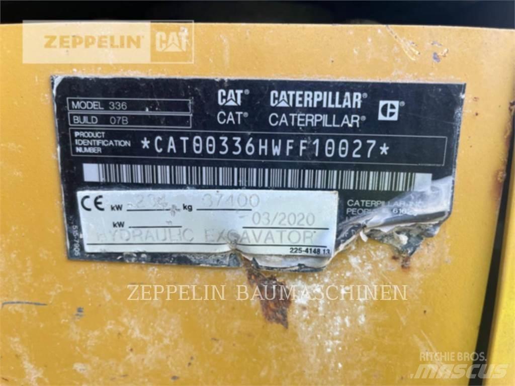 CAT 336-07B Gravemaskiner på larvebånd