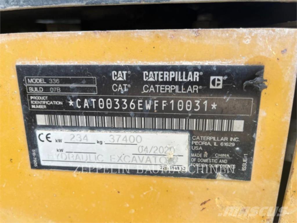 CAT 336-07B Gravemaskiner på larvebånd