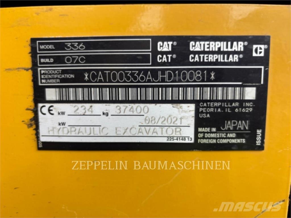 CAT 336-07C Gravemaskiner på larvebånd